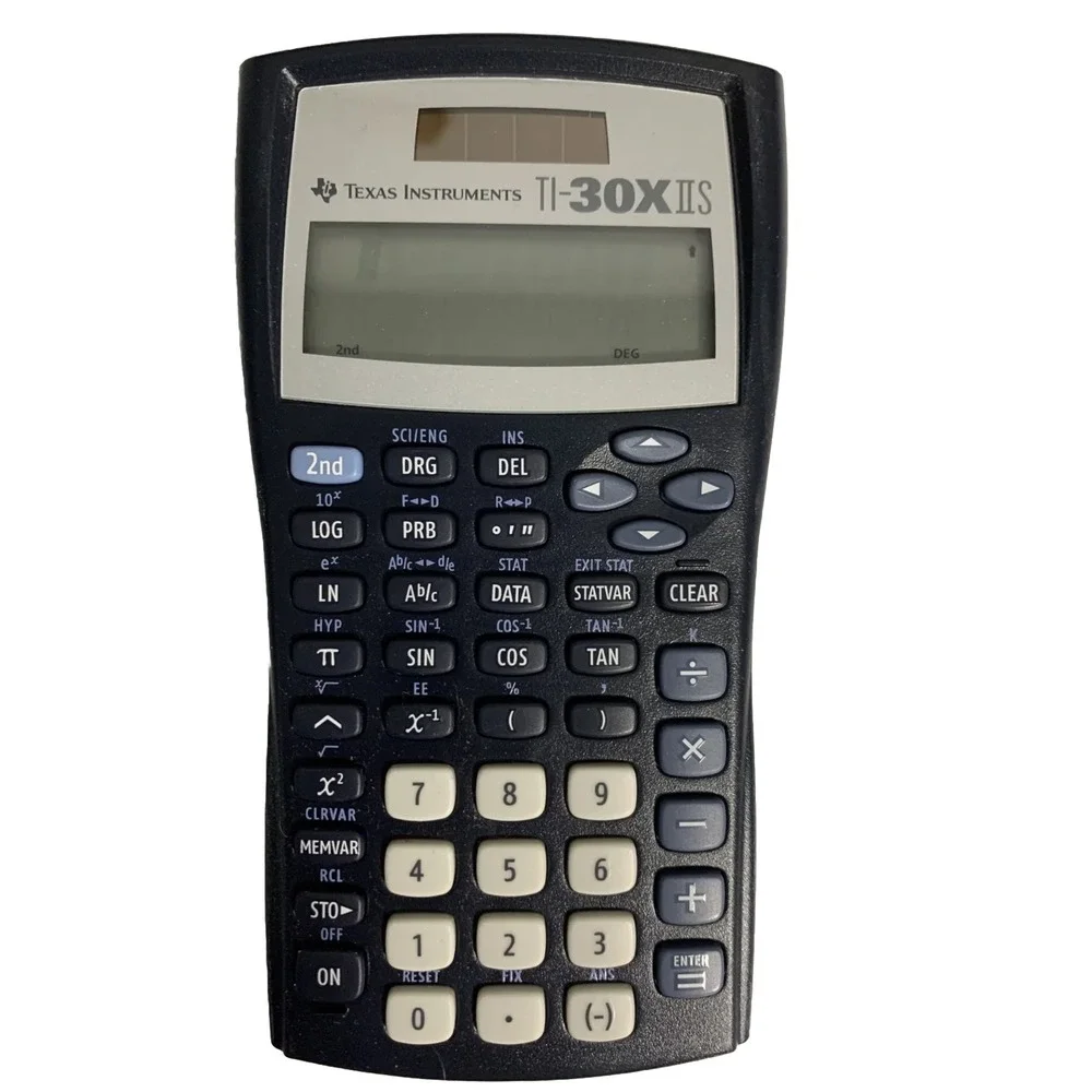 Texas Instruments TI 30X IIS Scientific‎ Calculator Works